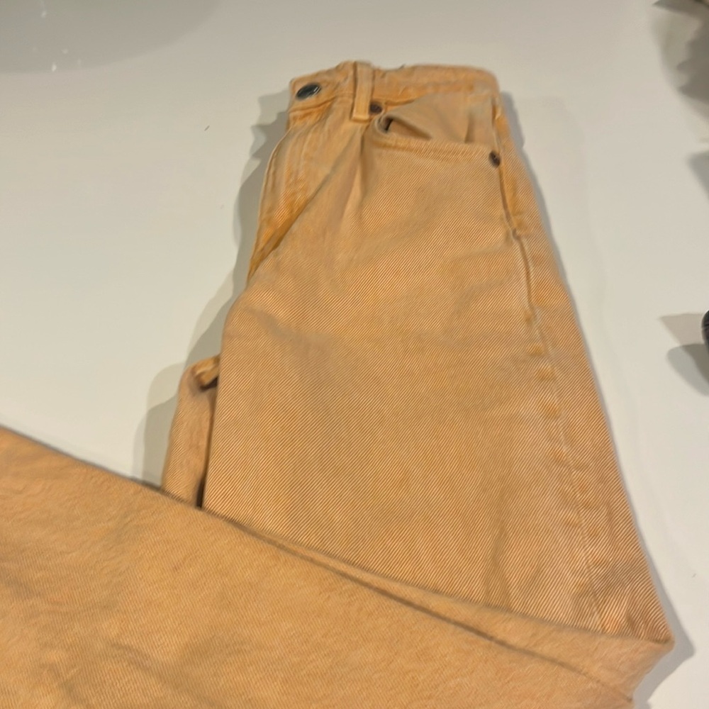 Zara Stone washes sherbet orange jeans - Picture 1 of 5